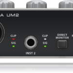 Behringer UM2　そのシンプルさは世界のベストバイ　オーディオインターフェース