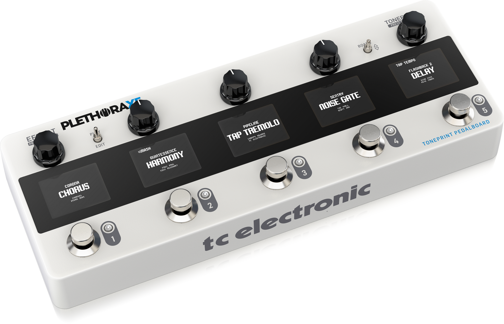 TC ELECTRONIC PLETHORA X5 tc electronicが作るマルチエフェクターはTonePrint™️＆127種のエフェクトを書き換え可能