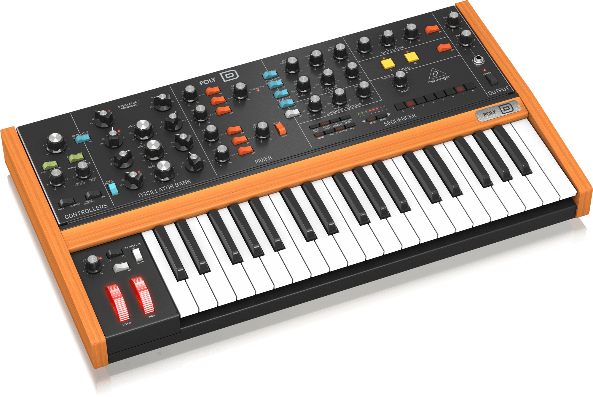 Behringer 4 ボイス パラフォニック シンセサイザー  POLY D